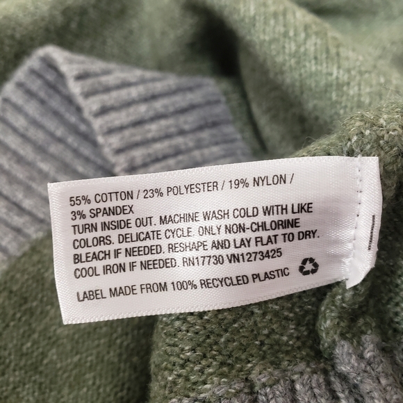 Goodfellow Mens Green Sweater Hoodie Size XL - Picture 4 of 5